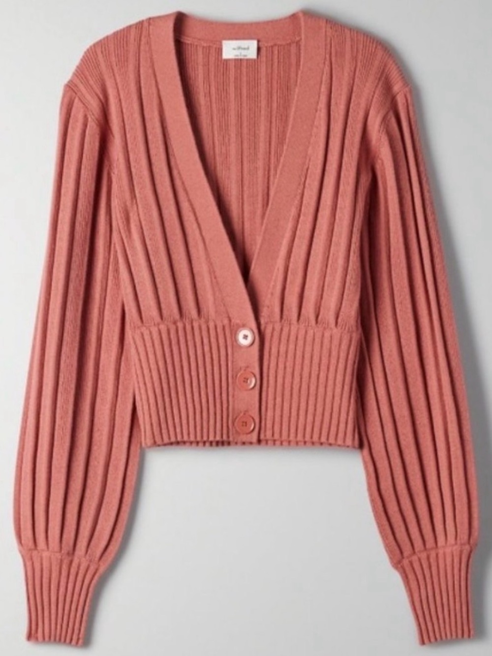 Wilfred Plunge Front Cardigan
